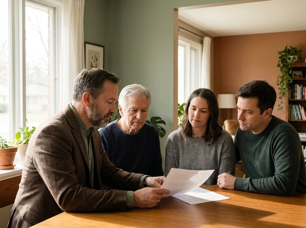 A San Diego Preneeds consultant helping a family plan ahead, calmly and carefully